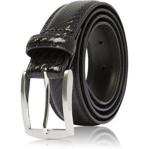 Genuine Black Leather Dress Belt for Men Tan Men Belts Suits Jeans Uniform Belts